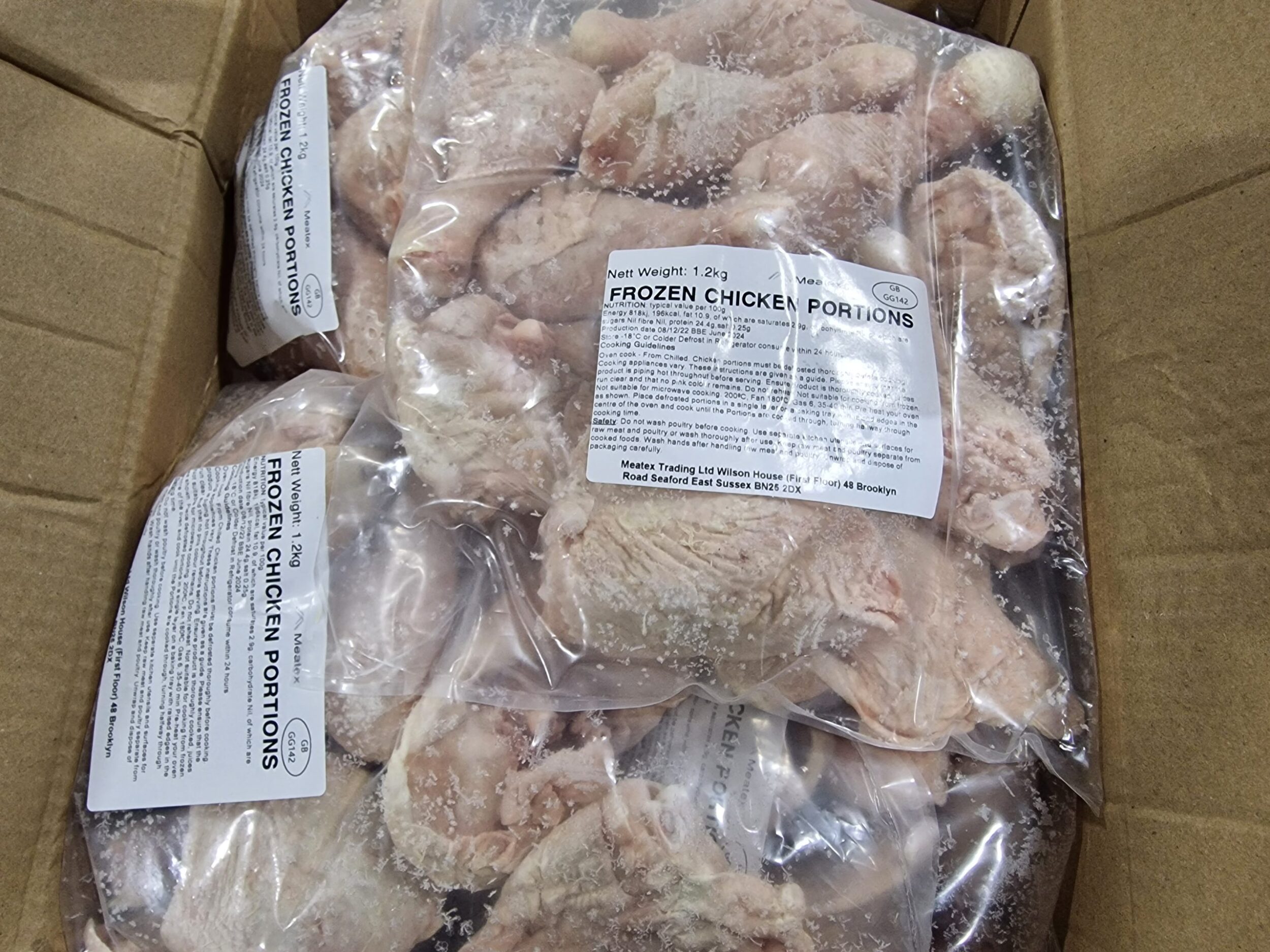 UK IQF Mixed Chicken Portions