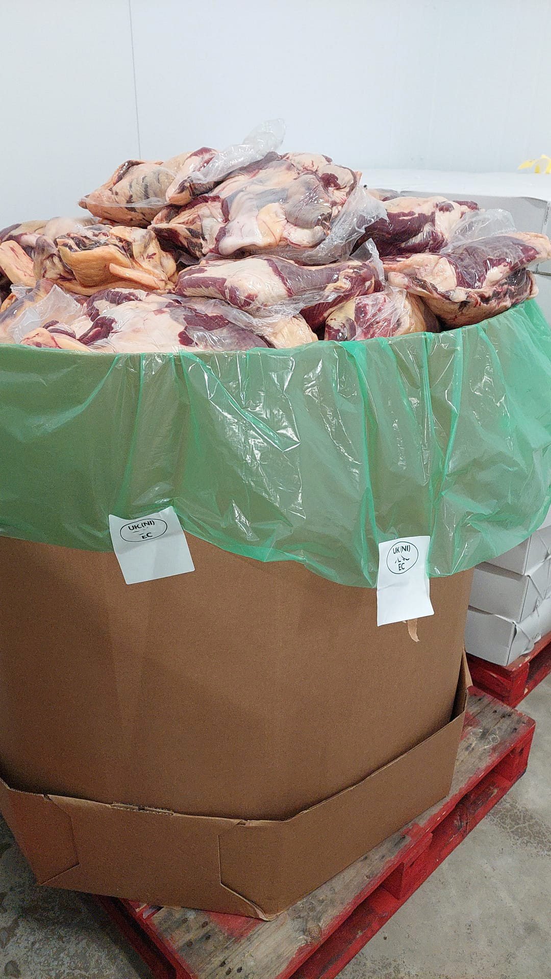 Fresh beef flank from meatex