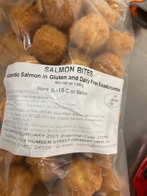 Breaded Salmon Bites G/FREE | from Meatex