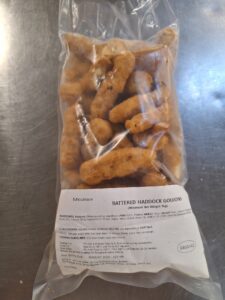 Battered Haddock Goujons