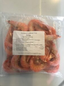 Cooked Whole Crevettes
