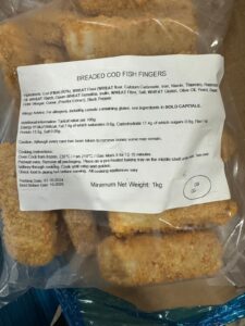 Cod Fish Fingers