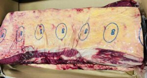 Chilled Beef Striploins 7kg+