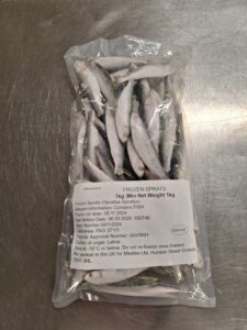 IQF Sprats (1kg Packs)