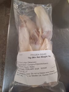 Frozen Squid