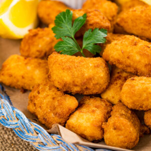 Battered Cod Bites