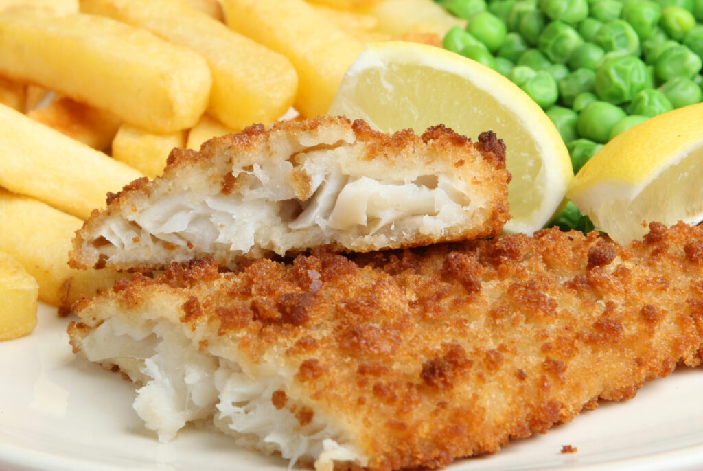 cod fillet portion in breadcrumbs from Meatex