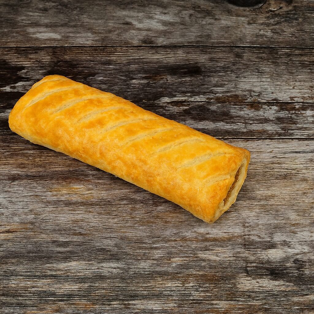 Baked vegetable curry rolls served with salad – ideal for catering and foodservice 