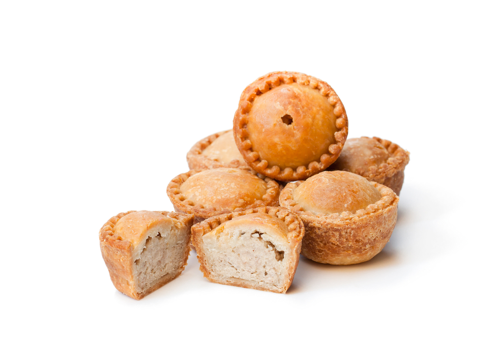 pork pies for wholesale distribution from Meatex.