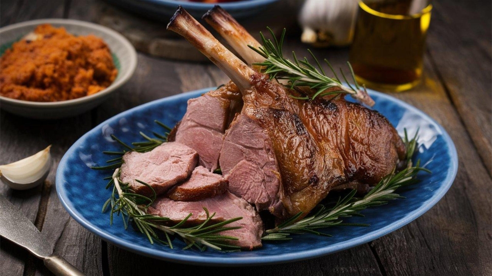Local butcher promoting British lamb cuts for Love Lamb Week