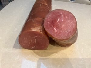Lightly Smoked Gammon Logs