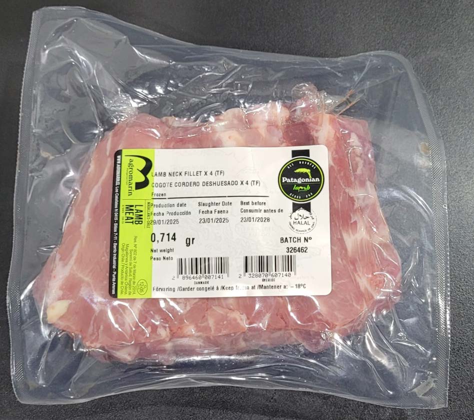 lamb neck fillets supplied by Meatex UK 