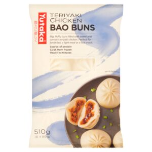 Frozen Yutaka Chicken Teriyaki Bao Buns 570g (85g x 6 buns)
