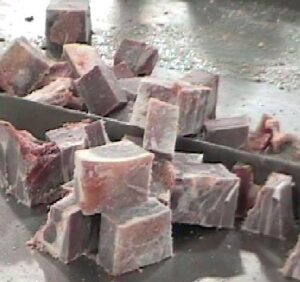 Diced Goat